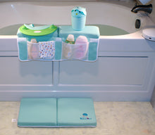 Load image into Gallery viewer, Bath Kneeler with Elbow Pads &amp; Rinse Hat &amp; Cup, 22&quot; Set
